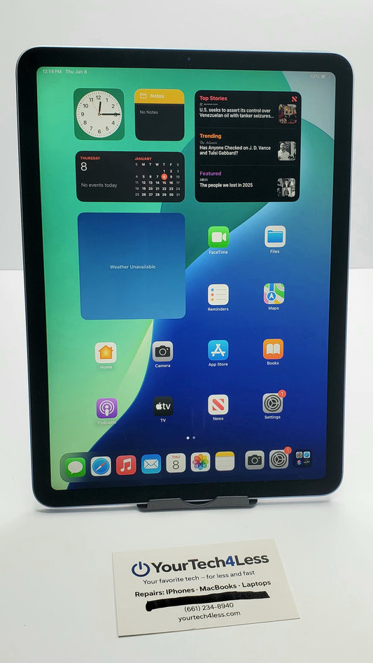 iPad Air 4th Generation – Blue, 256GB, Wi-Fi