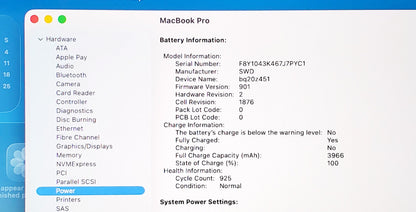 Apple MacBook Pro de 13 pulgadas (2020) – Intel Core i5, 16 GB de RAM, SSD de 512 GB