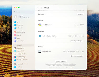 MacBook Air 13 pulgadas (2019) – Gris espacial, Intel Core i5, 8 GB de RAM, 128 GB SSD
