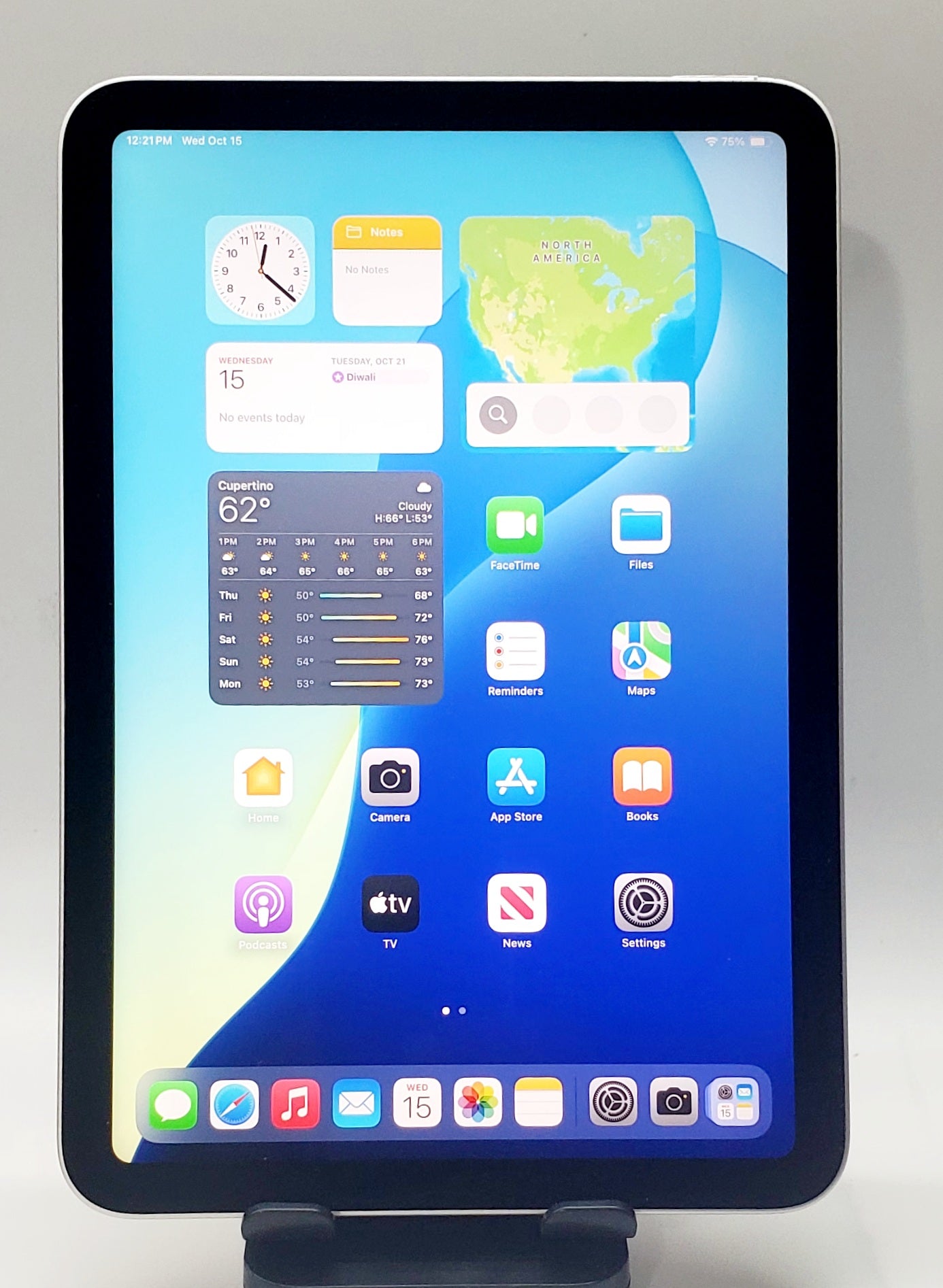 iPad Mini de 6ª generación – Color blanco estrella, 256 GB, Wi-Fi