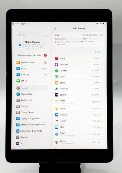 iPad de 9ª generación – Gris espacial, 64 GB, Wi-Fi