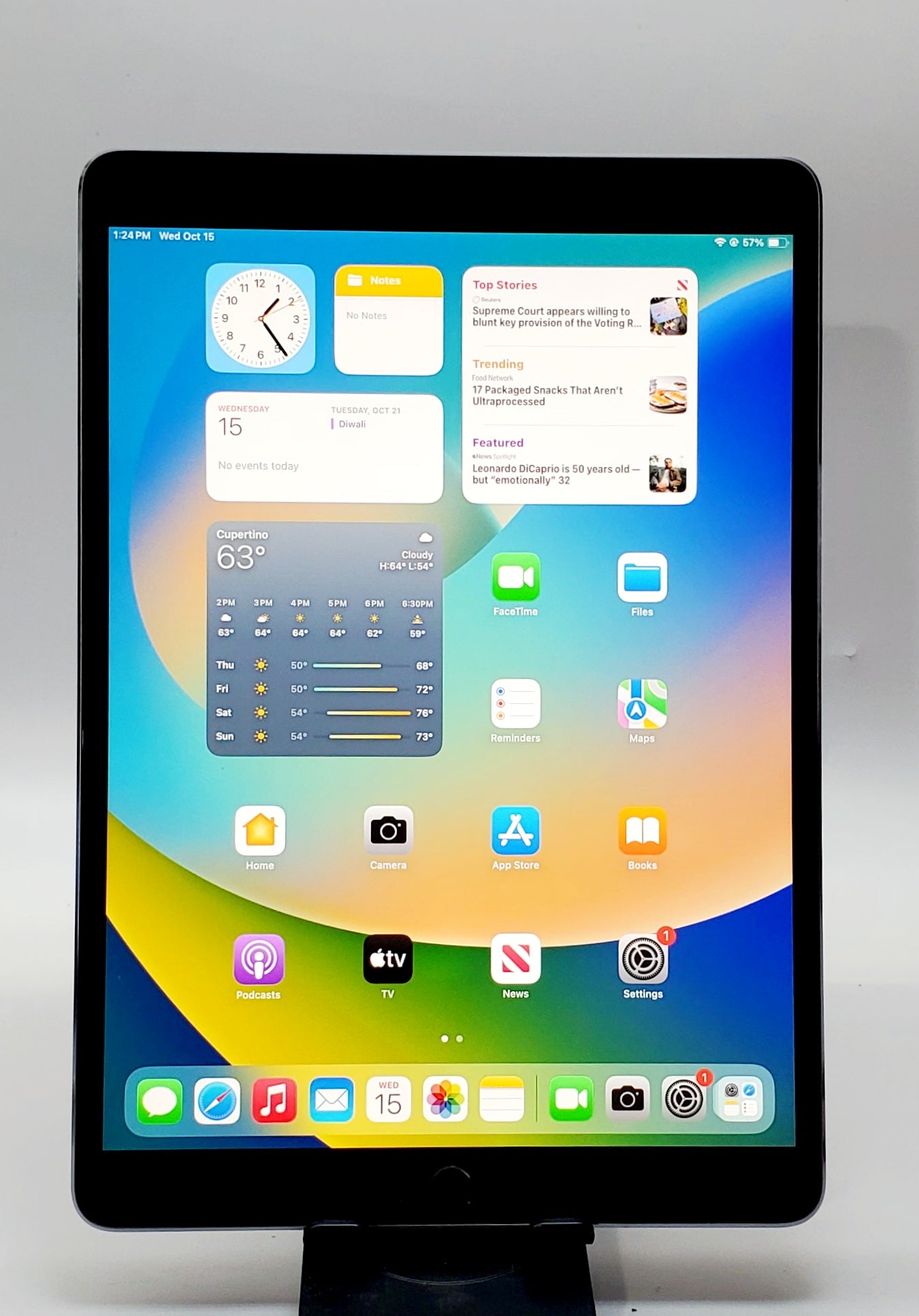 iPad Pro 10.5 – Gris espacial, 256 GB, Wi-Fi