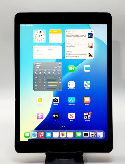 iPad de 7ª generación – 128 GB, LTE desbloqueado, color gris espacial
