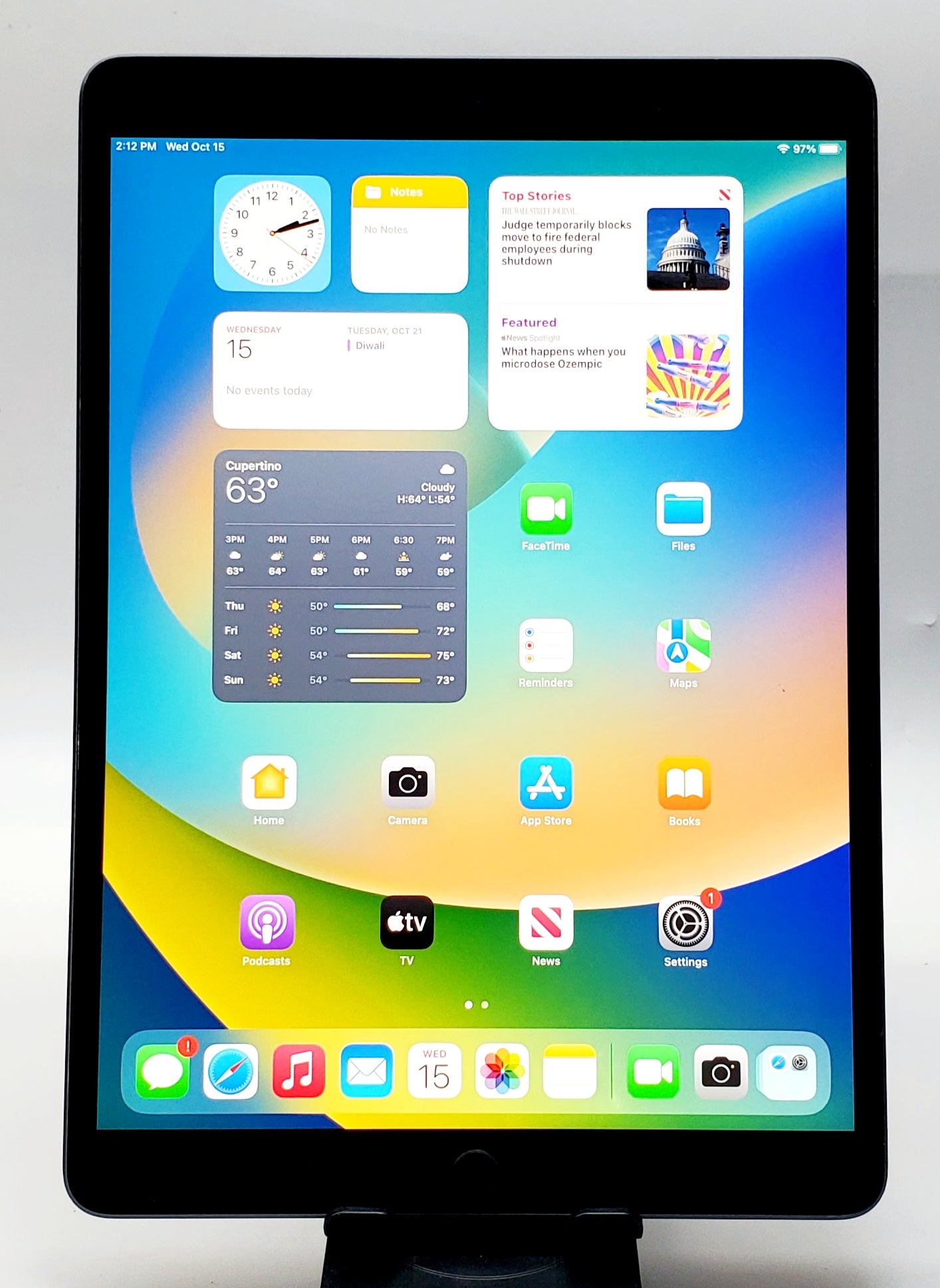 Apple iPad Air (3rd Generation) 10.5" Wi-Fi – 64GB Space Gray