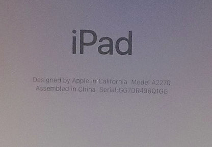 iPad de 8ª generación – Gris espacial, 128 GB, Wi-Fi