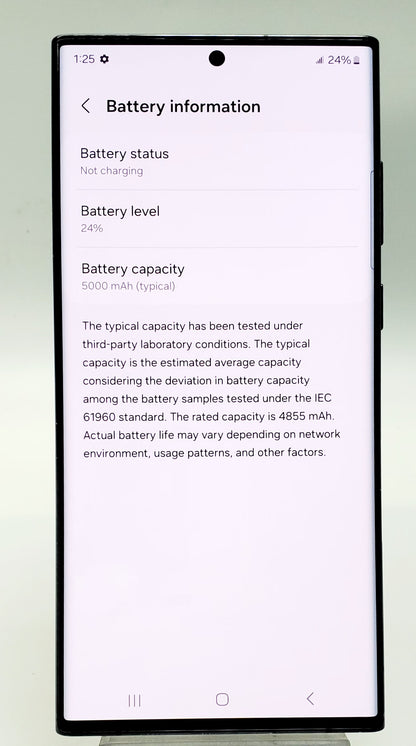 Samsung Galaxy S22 Ultra – Negro, 512 GB – Desbloqueado