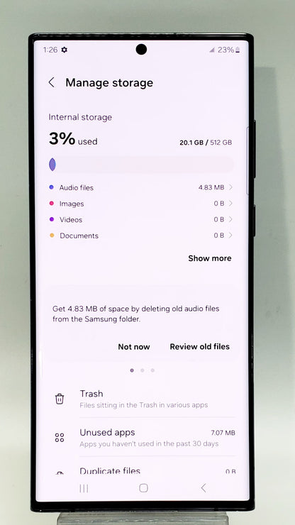 Samsung Galaxy S22 Ultra – Negro, 512 GB – Desbloqueado