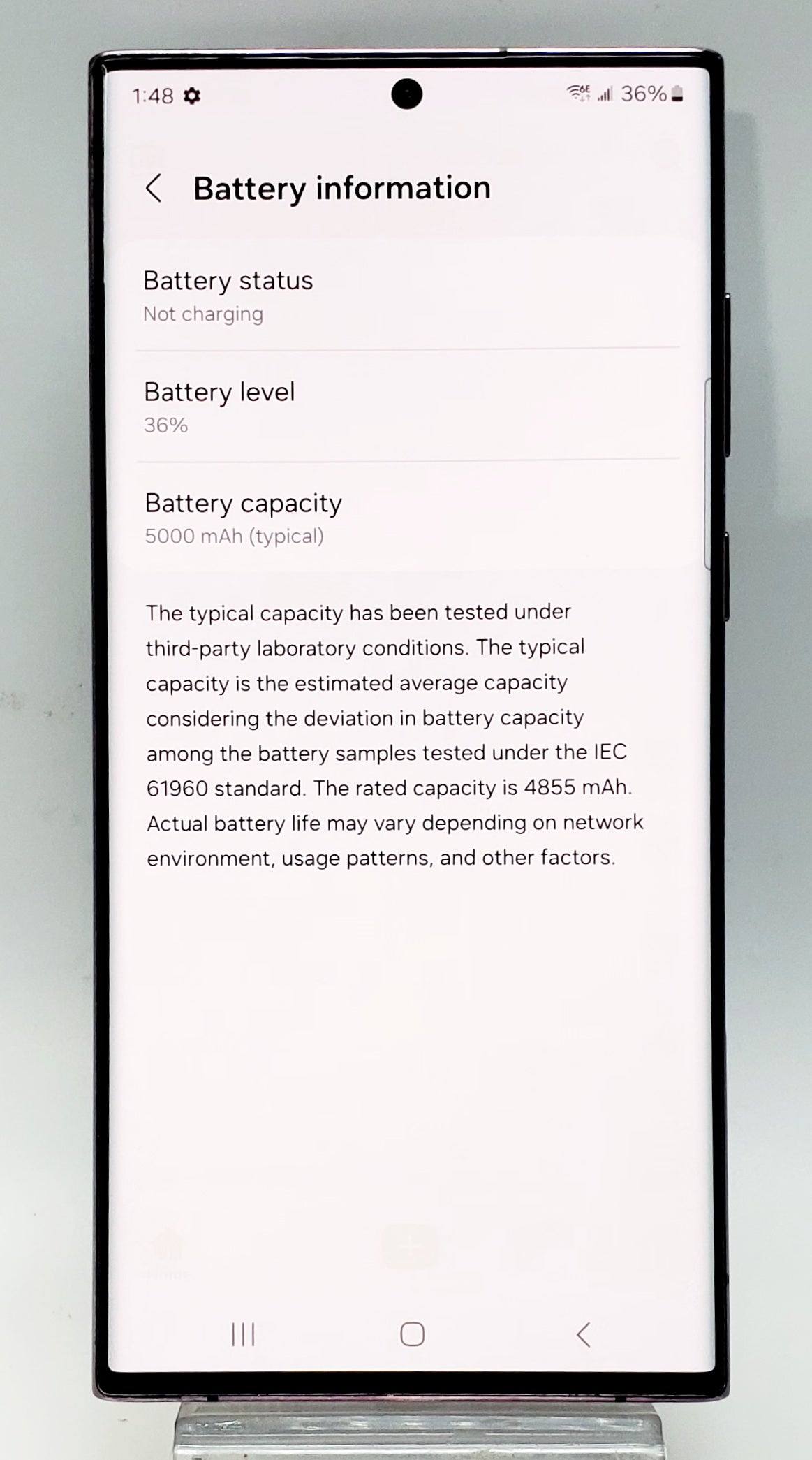 Samsung Galaxy S22 Ultra – Burgundy, 512GB – Unlocked