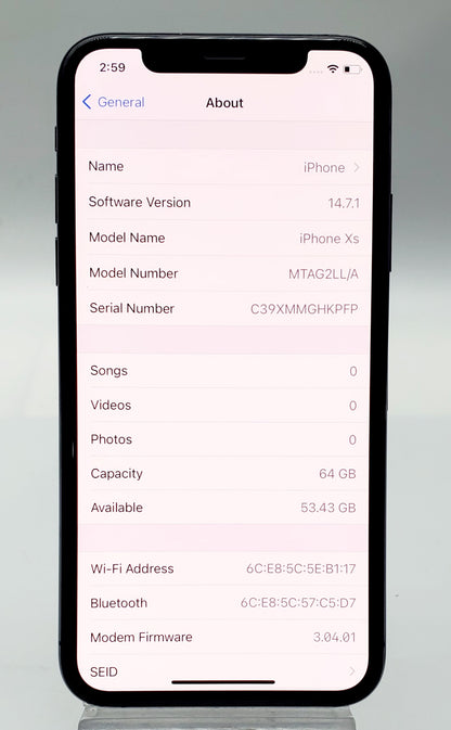 iPhone X – Gris espacial, 64 GB, Desbloqueado