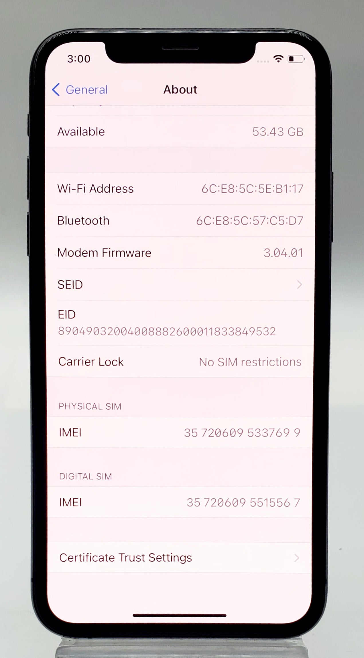 iPhone X – Gris espacial, 64 GB, Desbloqueado
