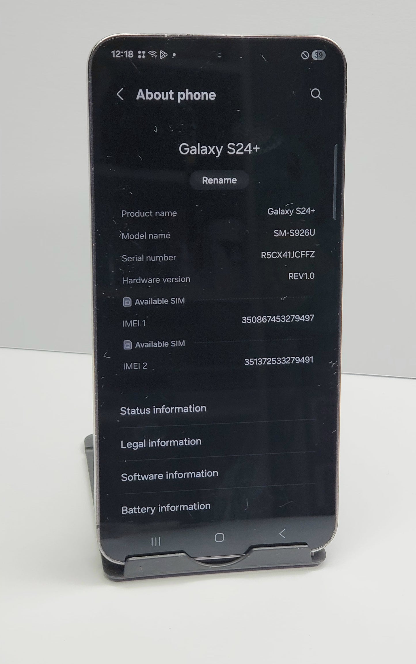 Samsung Galaxy S24+ 256GB Black – Spectrum Mobile