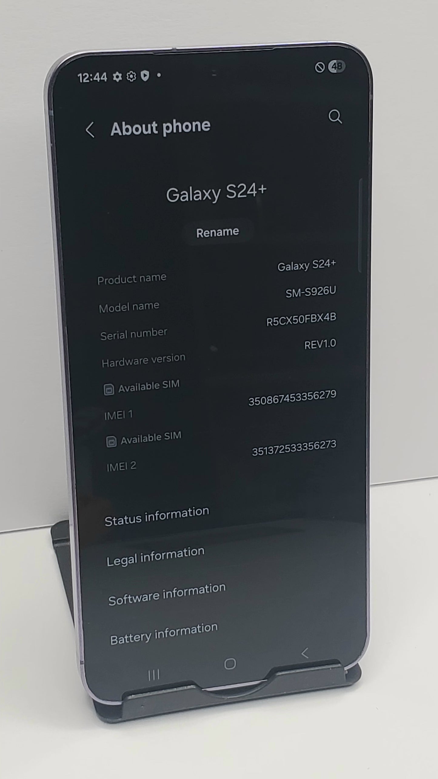 Samsung Galaxy S24+ 256GB Violet – T-Mobile / Metro