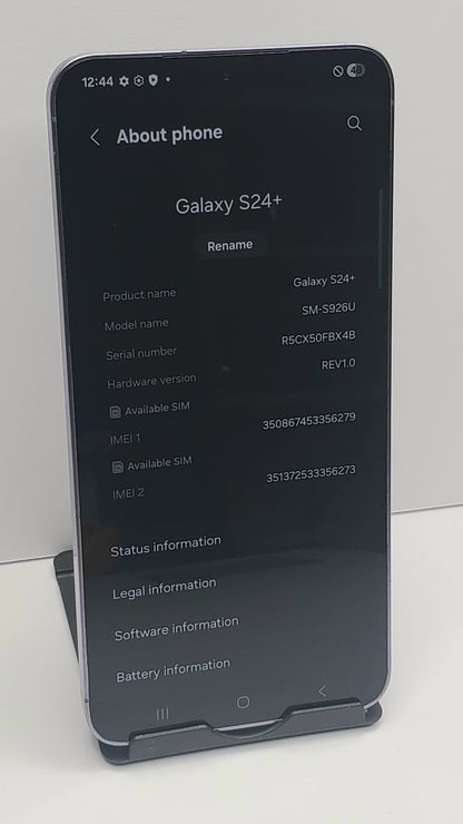 Samsung Galaxy S24+ 256GB Violet – T-Mobile / Metro