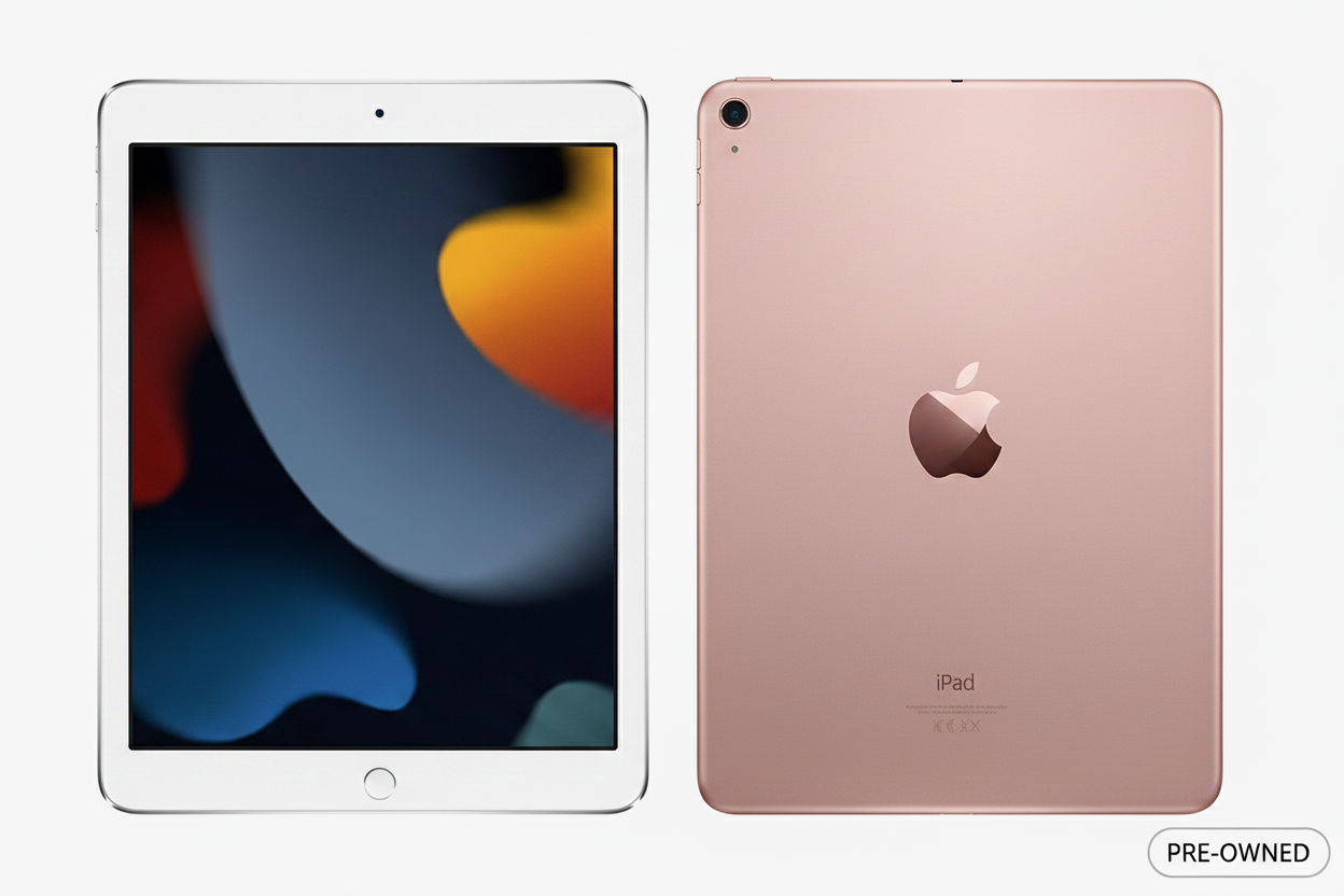 iPad 8th Generation Rose Gold – Front & Back Pre-Owned