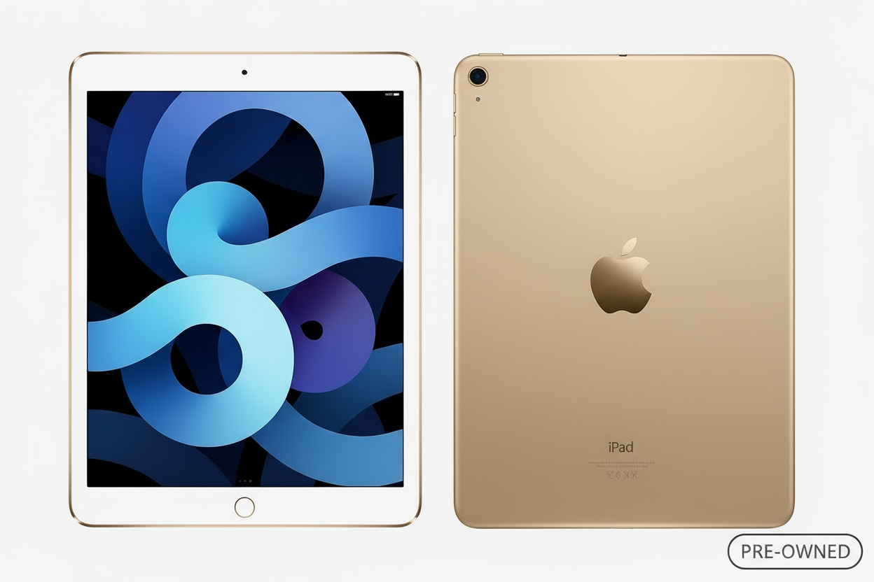 iPad Pro 12.9" 2nd Gen Gold with White Front