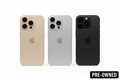 iPhone 16 Pro – Desert Titanium, Natural Titanium & Black Pre-Owned