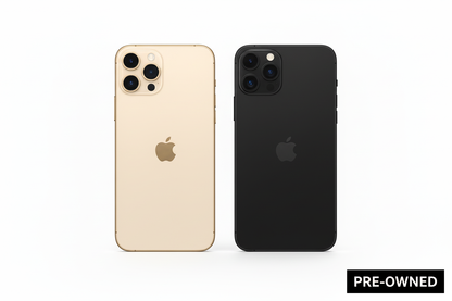 iPhone 16 Pro Max - Gold and Black - Back View - Pre-Owned