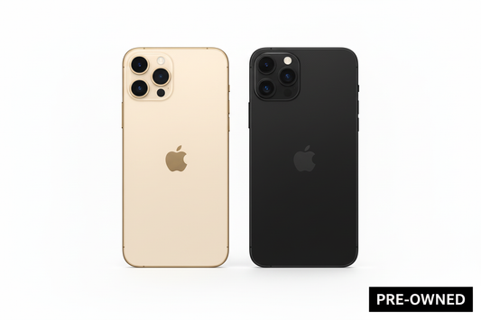 iPhone 16 Pro Max - Gold and Black - Back View - Pre-Owned