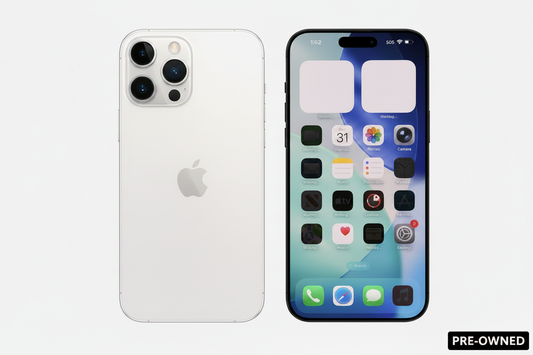 iPhone 16 Pro White Titanium – Front & Back Pre-Owned