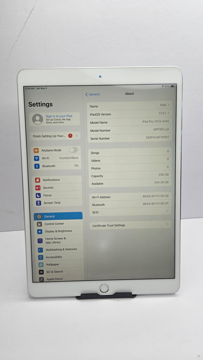Apple iPad Pro 10.5-inch 256GB Wi-Fi – Silver
